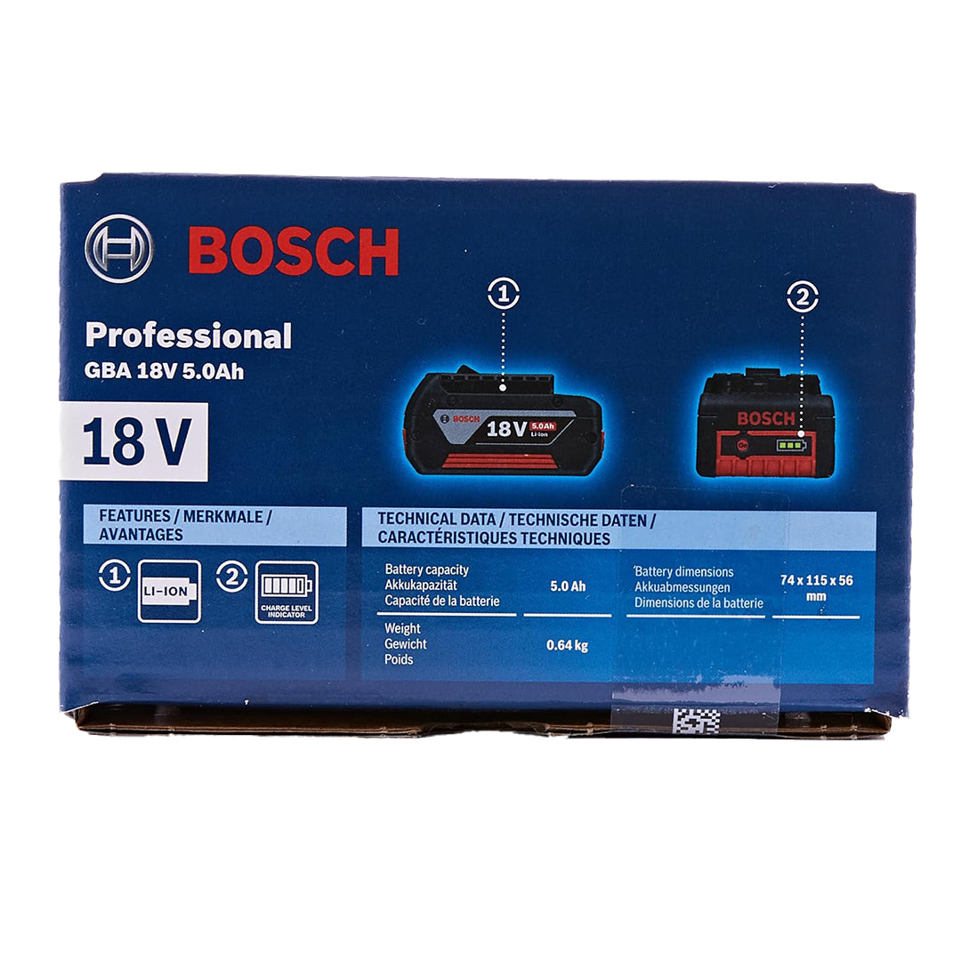 Bosch 18V Twin Battery Pack ā 5.0Ah Li-Ion (Pro Range)