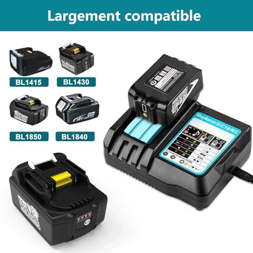 Makita 18V Battery & Charger Set ā Includes Carry Case | Portable Power Solution