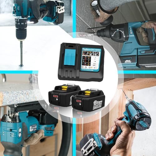 Makita 18V Battery & Charger Set ā Includes Carry Case | Portable Power Solution